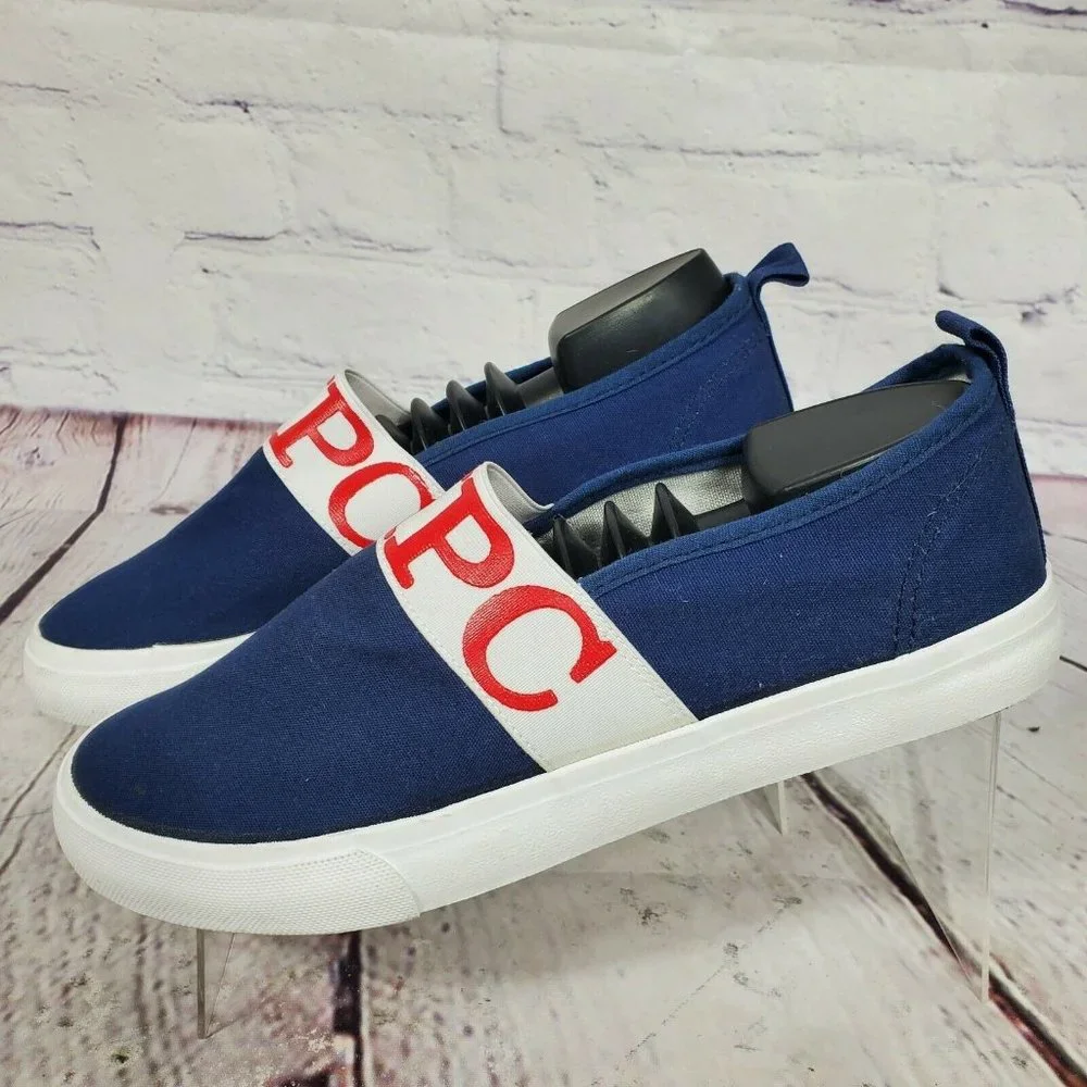 Beverly Hills Polo Club Women's Size 9 Blue Ribbon Espadrilles Shoes